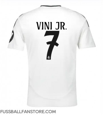 Real Madrid Vinicius Junior #7 Replik Heimtrikot 2024-25 Kurzarm